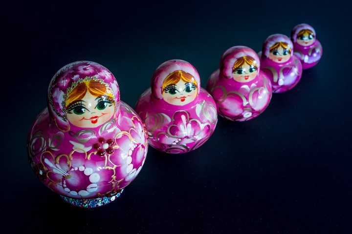 Russian dolls are a good representation of 'Grandchild' elements in BEM Russian dolls are a good representation of 'Grandchild' elements in BEM